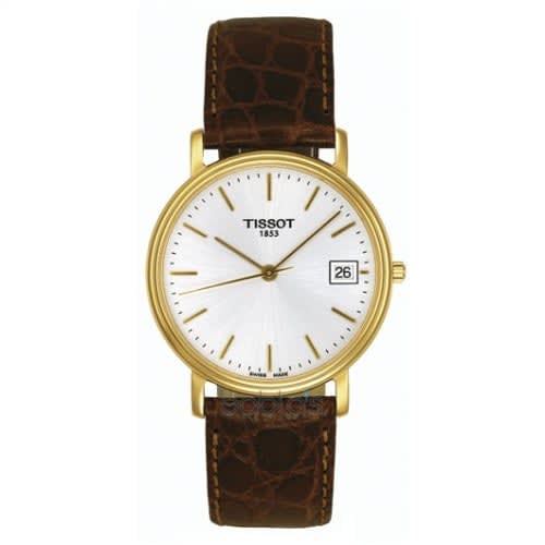 Tissot Desire Quartz 34 Yellow Gold PVD / Silver / Strap
