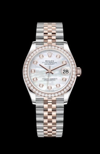 Rolex Datejust 31 Stainless Steel/ Rose Gold / Diamond / MOP / Jubilee