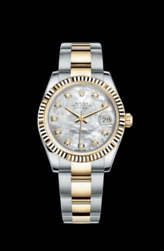 Rolex Datejust 31 Rolesor Yellow Fluted / Oyster / MOP