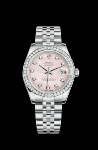Rolex Datejust 31 Stainless Steel Diamond / Jubilee / Pink MOP
