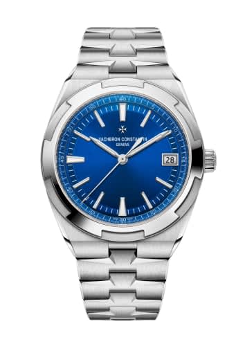 Vacheron Constantin Overseas Date Stainless Steel / Blue