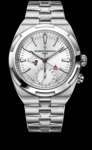 Vacheron Constantin Overseas Dual Time Stainless Steel / Silver