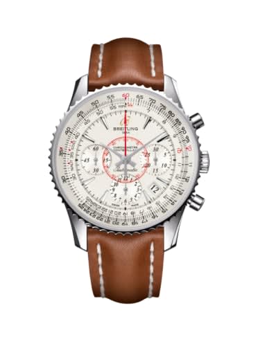 Breitling Montbrillant 01 Stainless Steel / Mercury Silver / Calf