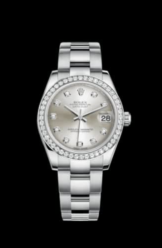 Rolex Datejust 31 Stainless Steel Diamond / Oyster / Silver Diamond