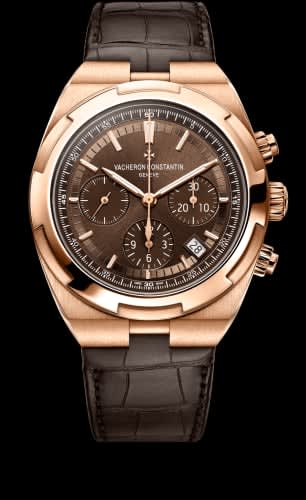 Vacheron Constantin Overseas Chronograph Pink Gold / Brown / Bracelet