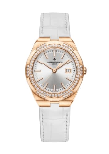 Vacheron Constantin Overseas Quartz Pink Gold / Diamond / Silver