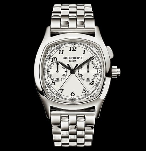 Patek Philippe Split-Seconds Chronograph 5950 Stainless Steel / Silver / Bracelet