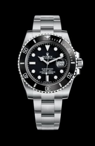 Rolex Submariner Date Stainless Steel / Black / Cerachom