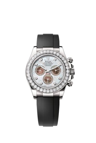 Rolex Cosmograph Daytona White Gold - Diamond / Panda MOP - Diamond / Oysterflex