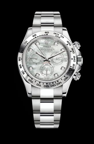 Rolex Cosmograph Daytona White Gold / MOP Diamond