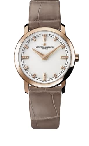 Vacheron Constantin Traditionnelle Quartz Pink Gold / Silver