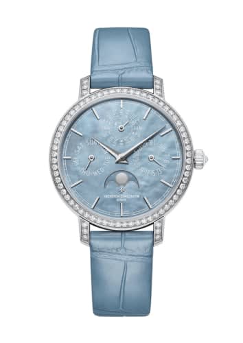 Vacheron Constantin Traditionnelle Perpetual Calendar Ultra-Thin White Gold / MOP