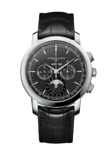 Vacheron Constantin Traditionnelle Chronograph Perpetual Calendar Platinum / Black