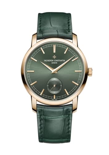 Vacheron Constantin Traditionnelle Small Seconds Pink Gold / Green