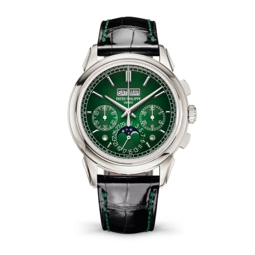 Patek Philippe Perpetual Calendar Chronograph 5270 Platinum / Green