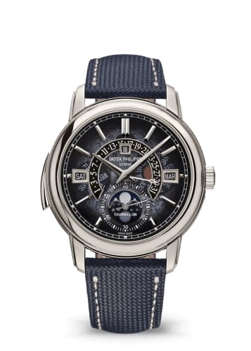 Patek Philippe Tourbillon Minute Repeater Perpetual Calendar 5316 Platinum / Blue Sapphire