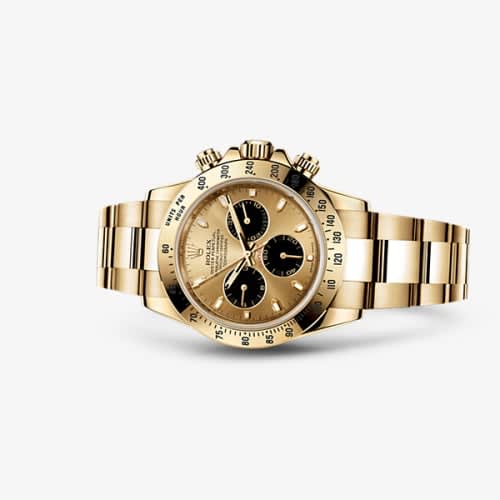 Rolex Daytona Yellow Gold Black Eye