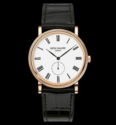 Patek Philippe Calatrava 5116 Rose Gold / White