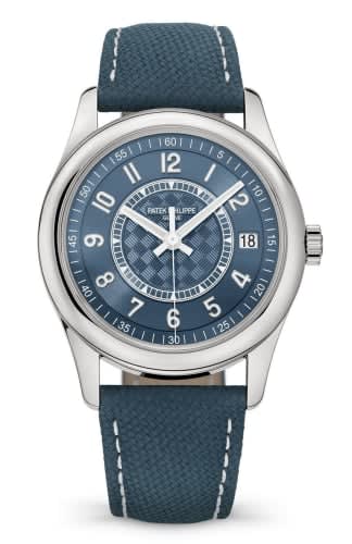 Patek Philippe Calatrava Stainless Steel / Blue