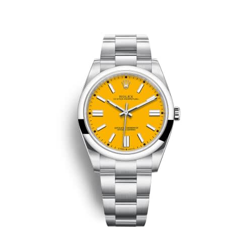 Rolex Oyster Perpetual 41 Stainless Steel / Yellow