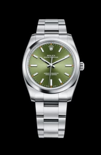 Rolex Oyster Perpetual 34 Olive Green
