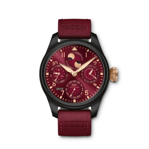 IWC Schaffhausen Big Pilot's Watch Perpetual Calendar Top Gun Lewis Hamilton