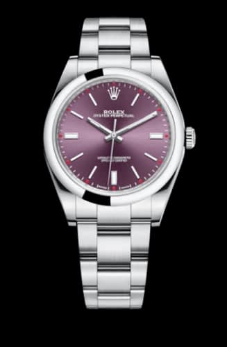 Rolex Oyster Perpetual 39 Red Grape