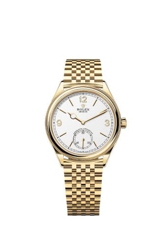 Rolex Perpetual 1908 39 Yellow Gold / White / Bracelet