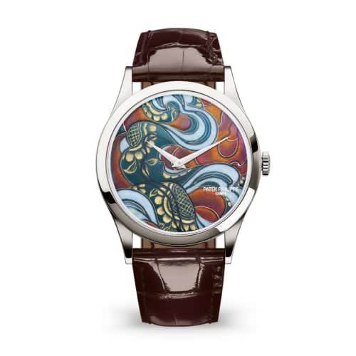 Patek Philippe Calatrava 5077P Bhutan Textiles