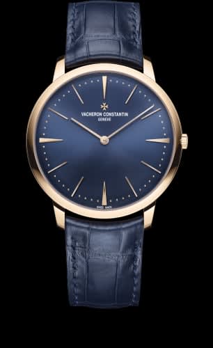 Vacheron Constantin Patrimony Contemporaine 40 Manual-Winding Pink Gold / Blue