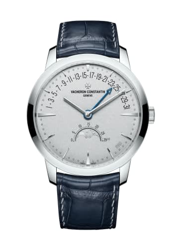 Vacheron Constantin Patrimony Moon Phase and Retrograde Date Excellence Platine