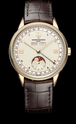 Vacheron Constantin Historiques Triple Calendrier 1948 Pink Gold / Silver / Red