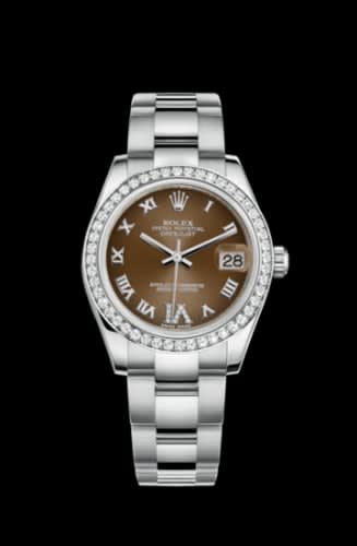 Rolex Datejust 31 Stainless Steel Diamond / Oyster / Bronze - Roman