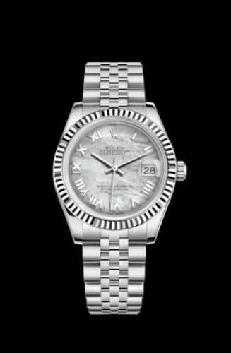 Rolex Datejust 31 Stainless Steel Fluted / Jubilee / MOP Roman
