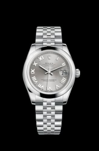 Rolex Datejust 31 Stainless Steel Domed / Jubilee / Rhodium Roman
