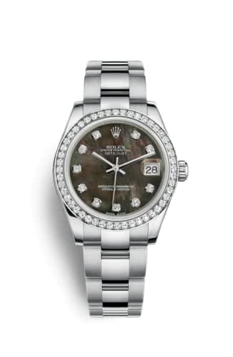 Rolex Datejust 31 Stainless Steel Diamond / Oyster / Black MOP