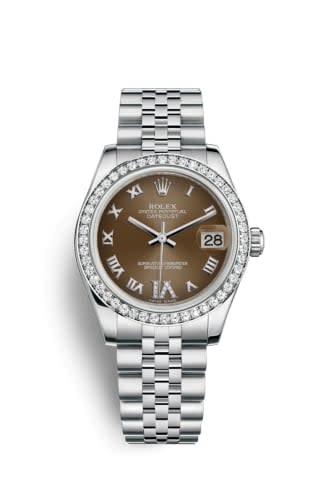 Rolex Datejust 31 Stainless Steel Diamond / Jubilee / Bronze - Roman