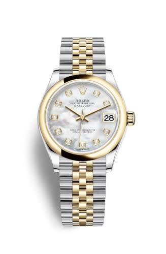 Rolex Datejust 31 Stainless Steel / Yellow Gold / Domed / MOP / Jubilee