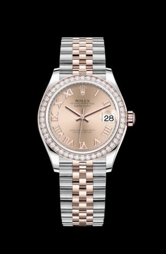 Rolex Datejust 31 Stainless Steel/ Rose Gold / Diamond / Rose - Roman / Jubilee
