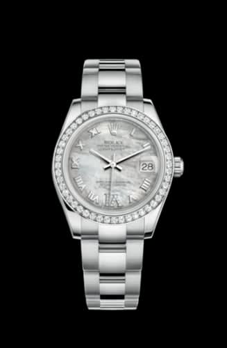 Rolex Datejust 31 Stainless Steel Diamond / Oyster / MOP - Roman