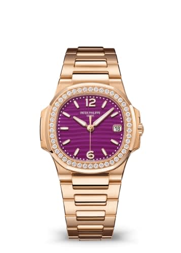 Patek Philippe Nautilus 7010 Rose Gold / Purple