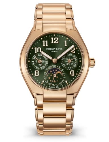 Patek Philippe Twenty-4 Perpetual Calendar Rose Gold / Green