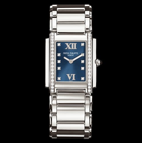 Patek Philippe Twenty~4 4910 Stainless Steel / Blue
