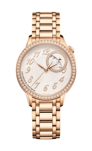 Vacheron Constantin Égérie Self-Winding 35 Pink Gold / Diamond / Silver / Bracelet