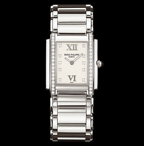 Patek Philippe Twenty~4 4910 Stainless Steel / White