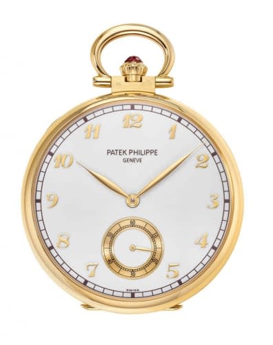 Patek Philippe Pocket Watch Lepine Yellow Gold / Apsaalooke Sentinels