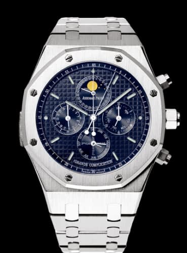 Audemars Piguet Royal Oak Grande Complication White Gold / Blue