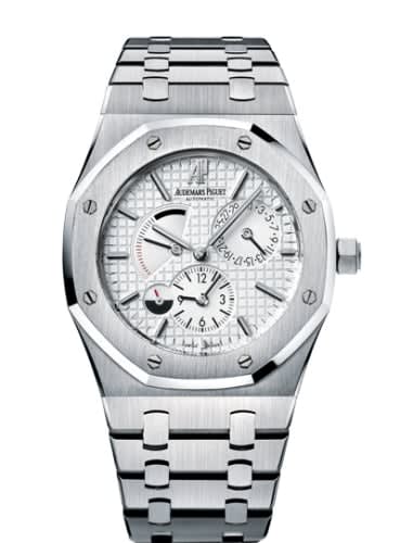 Audemars Piguet Royal Oak Dual Time Stainless Steel / Silver