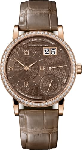 A. Lange & Söhne Kleine Lange 1 White Gold - Diamond / Brown