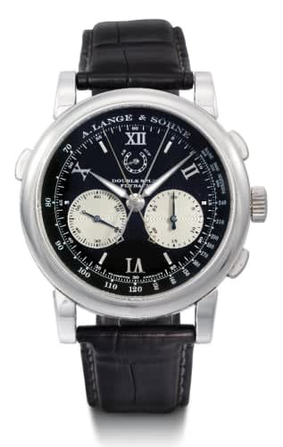 A. Lange & Söhne Double Split Stainless Steel